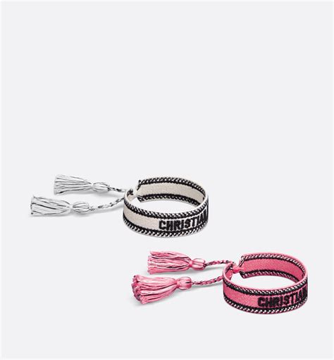 braccialetto dior stoffa